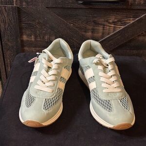 DV by Dolce Vita Mint and Cream Sneakers